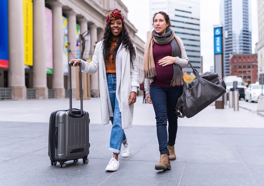 Zwanger op vakantie!