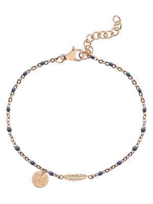 MAM armband PINK feather [ID-462]