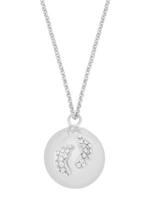 Eva baby feet silver | Bola zwangerschapsketting [ID-616]
