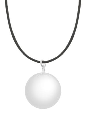 Sofie black round | Bola zwangerschapsketting [ID-663]