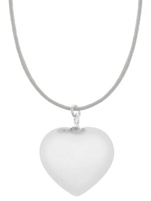 Sofie grey heart | Bola zwangerschapsketting [ID-667]